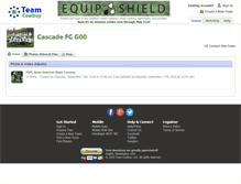 Tablet Screenshot of cascadefcg00.teamcowboy.com