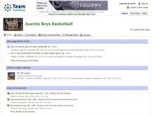 Tablet Screenshot of juanitaboysbasketball.teamcowboy.com